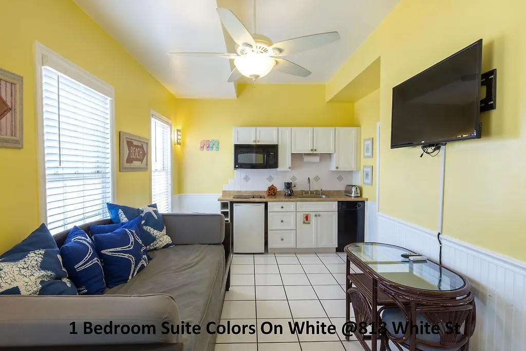 Colors On White Apartment Key West